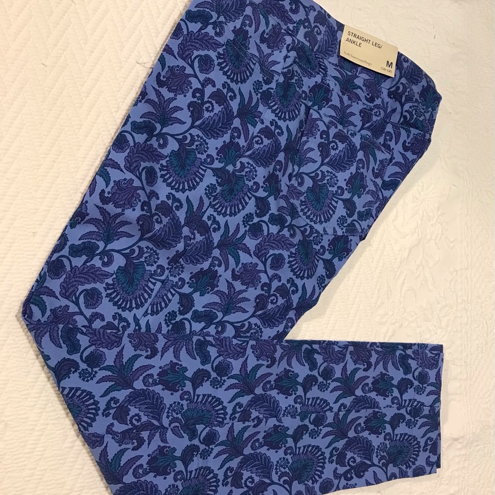 Soft Surroundings NWT M(10/12) Ankle Pants